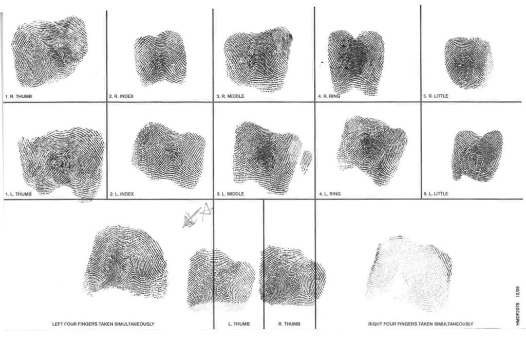 fingerprint card